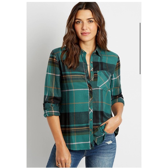 Green Plaid Super Soft - Picture 1 of 6
